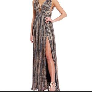 Gb(Gianni Bini) metallic dress size 9